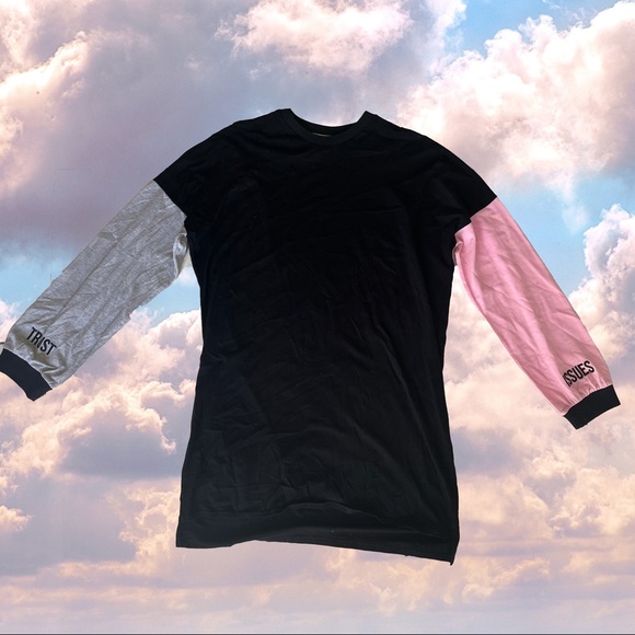 ragged priest trust issues shirt dress size small - Picture 1 of 4